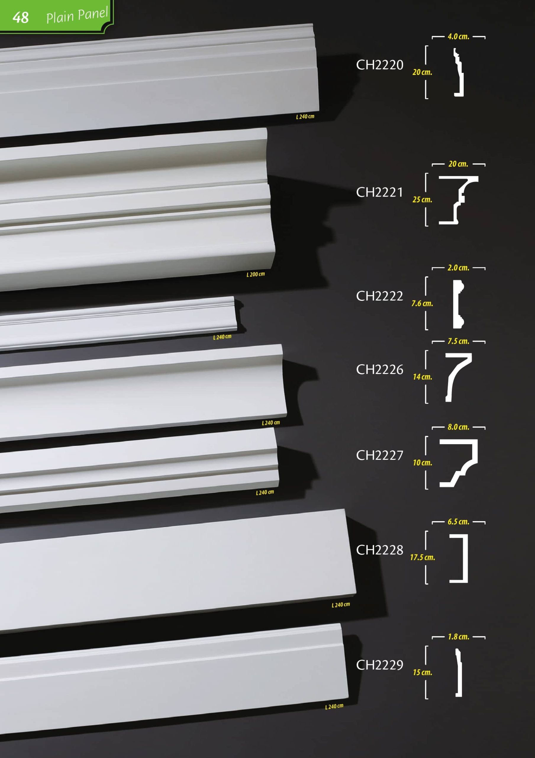 บัวติดผนัง"