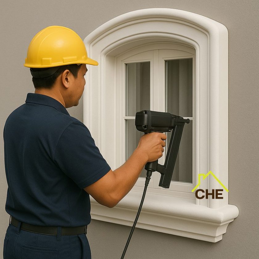 ติดบัวขอบหน้าต่าง