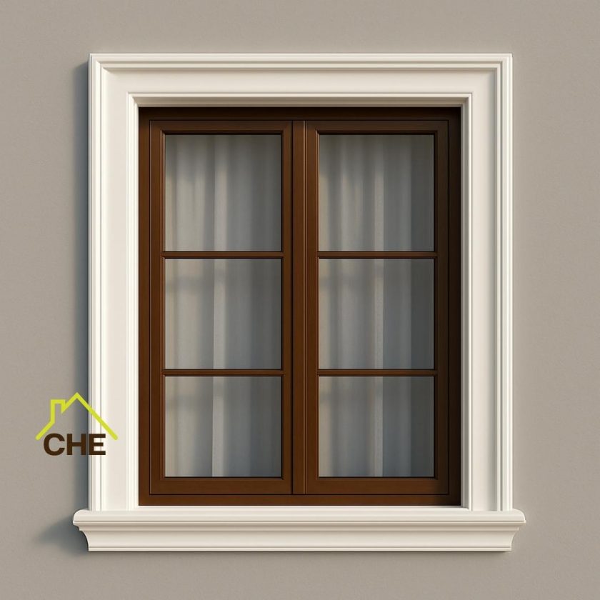 คิ้วบัวหน้าต่างภายนอก