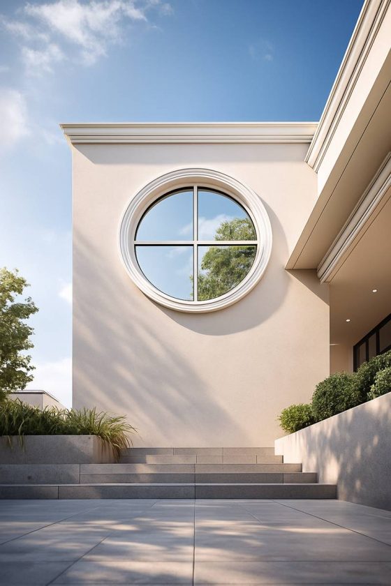 หน้าต่างโค้ง