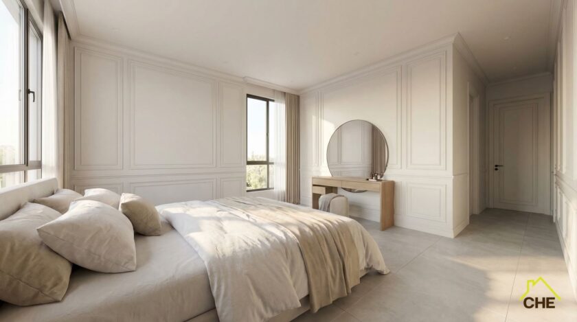 แต่งห้องนอนด้วยคิ้วบัว