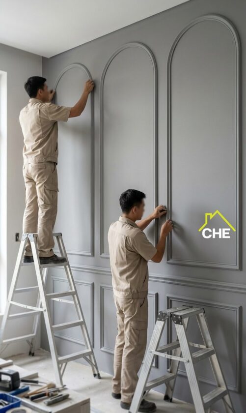 ติดบัวผนัง