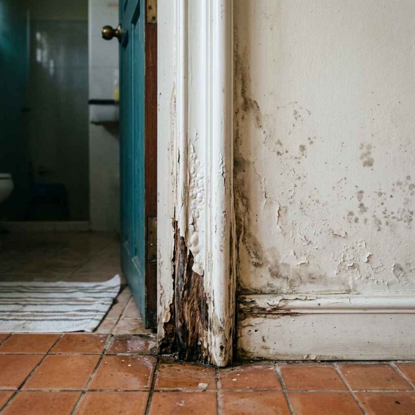 บัวไม้บวม